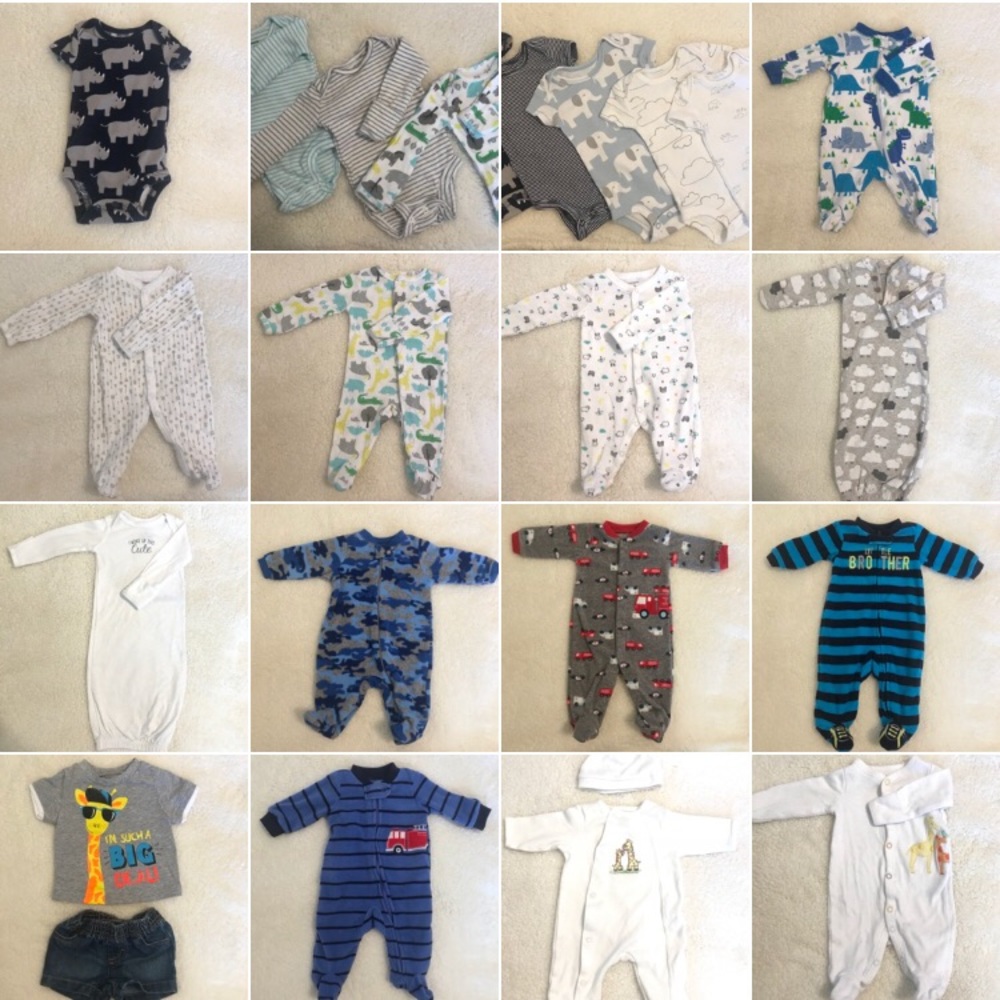 Newborn Boy /gender neutral Bundle / Lot clothing.